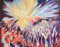 Mount Sinai — Giclee Art Print from an Original Acrylic Painting, Land of Israel Jewish Art