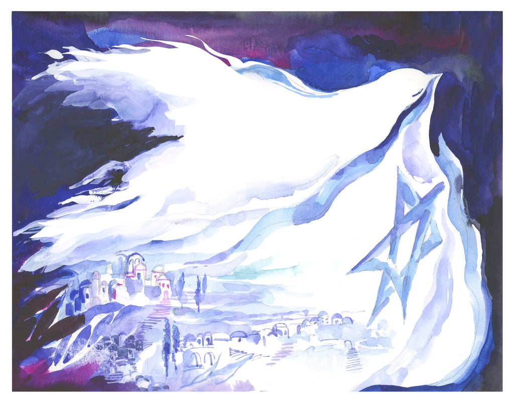 There will be Peace, Watercolor Art Print
