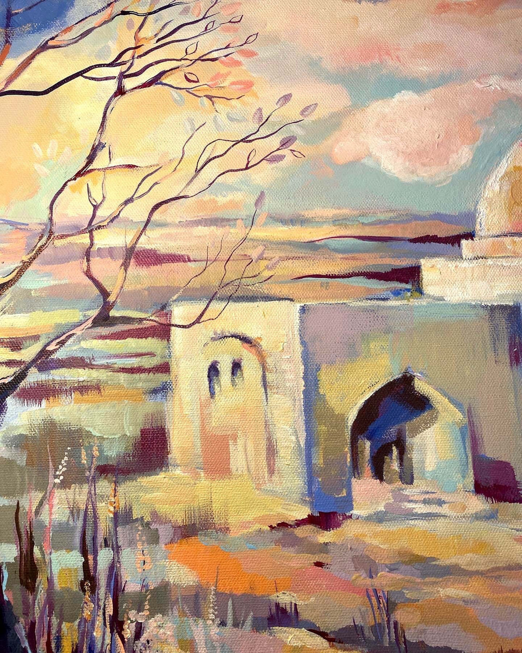 Kever Rochel II, Canvas Giclee Print, Israel