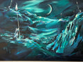 Rosh Chodesh Fires Giclee Art Print: Land of Israel Jewish Art