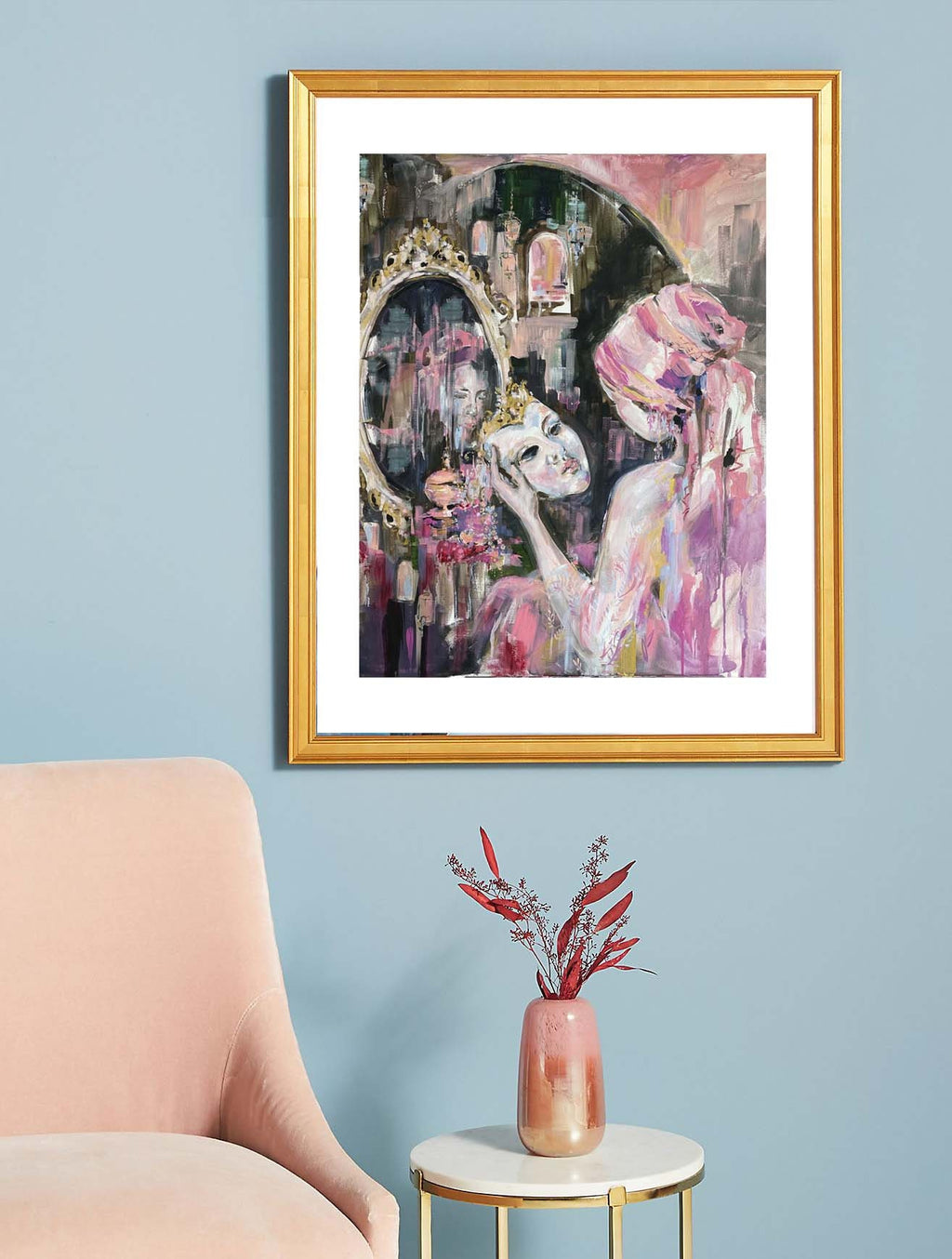 Purim Story Giclee Art Print: Jewish Art, Original Acrylic Painting
