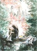 NYC Family Watercolor Art Print: Signed Giclee Illustration