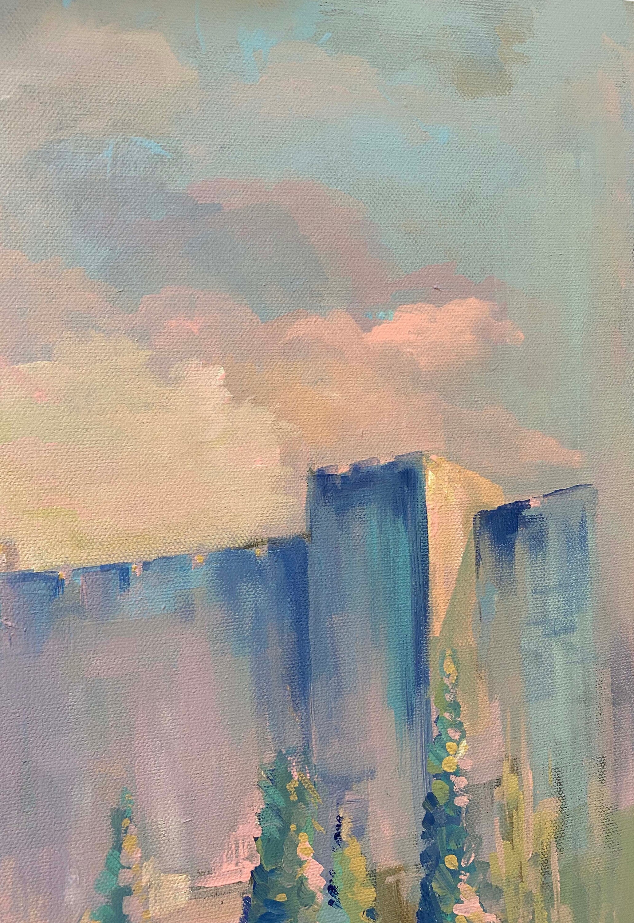Jewish Art Print, City of David Painting, Giclee Jewish wall decor,  Jerusalem Dream III